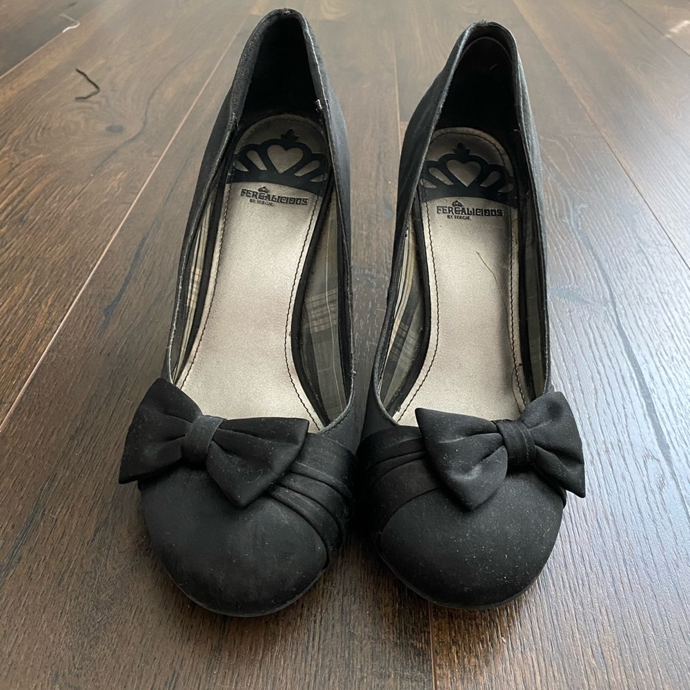 Black heels